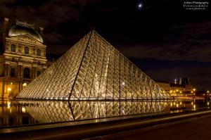 Pyramide im Louvre
